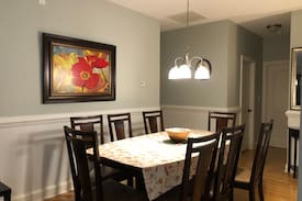 Cary House | Delightful private two bedroom walkout basement.