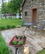 Rome City Cabin | Stone Cottage on Kerr Island