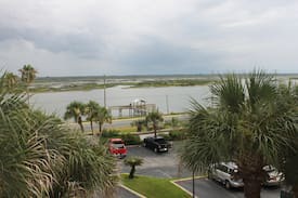 Crescent Beach Apartment | Windjammer 207, Oceanview and river view