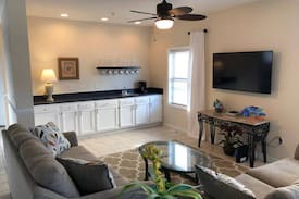 Crescent Beach House | The Fun House 3 Story Ocean Villa Sleeps 20