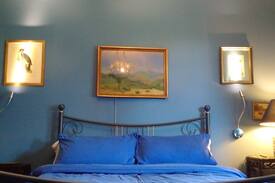 Nitzenweiler House | Alpen- & Schleinseeblick "Das blaue Zimmer"
