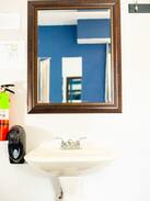 Fort Collins Hotel | Solarium - Navy Private Room / Shared Bath