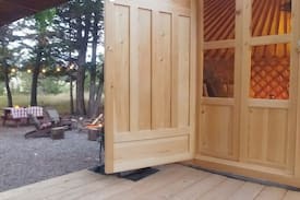 Coleman Other | Crowsnest Pass Glamping: HEAVEN & YURT