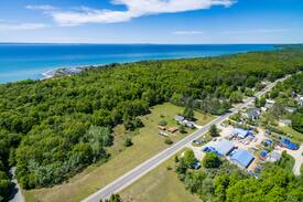 Kewadin Cabin | Torch Lake Schoolhouse: Lake Michigan Unit