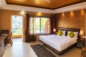 The Mall Road Hotel | Balcony view | Mussoorie Hills | Winters
