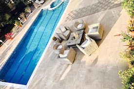 Al Barsha Villa | Lotus Bedroom with En Suite Bathroom at Villa Ohm