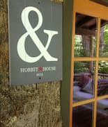 Cashiers Cabin | The Hobbit House - romantic bark covered cottage!