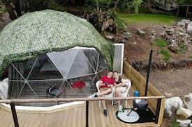 Sutton Cross House | Luxury Dome for Boutique Glamping in Wicklow.