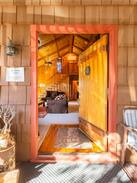 Idyllwild Cabin | The Mystery Lodge - Hot tub feat. in San Diego Mag