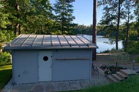 Saltsjo Boo Cabin | Studio/liten stuga med egen bastu och sjöutsikt