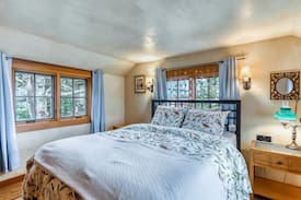 Freeland House | Waterfront home w/ private pickleball court, dock, hot tub & beach access