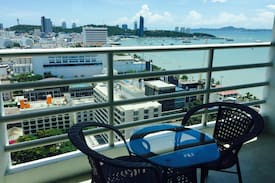 Pattaya Bay Apartment | View Talay 6 Pattaya Beach By Honey Sea view