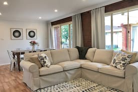 Anna Bay House | Cracker getaway with pool and entertaining space