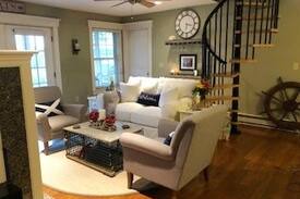 Edgecomb Cabin | Maine Fall Foliage Cozy up at Summer Wind Cottage