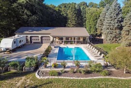 Porter House | The "Pool Barn" near Indiana Dunes & Lake Michigan