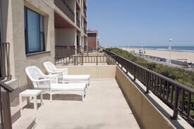 Ocean City Apartment | Ocean Hideaway 104 - Direct Oceanfront on Boardwalk