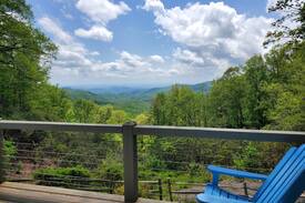 Rosman Cabin | Starwood: Picturesque Log Cabin with endless view