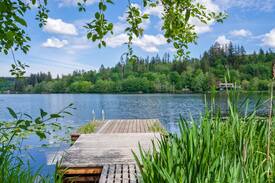 Quilcene Cabin | Sunrise Cottage at Lake Leland