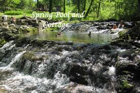 Bruno Cabin | Clearsprings Cottage - water destination property