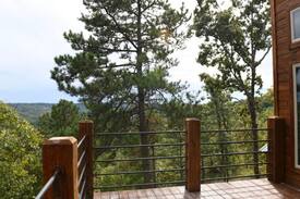 Rattan Cabin | Above the Clouds Modern High Luxe cabin with Lake Views!