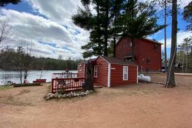 Minocqua Cabin | Sand Castle on Lake Minocqua, at Sunset Bay Resort