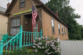 Sunday River Area House | Mountain Village Tiny House on ATV/Hiking Trails
