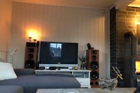Melhus House | Hus med landlig begivenhet nær Trondheim