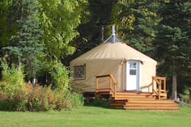 Fairbanks Other | Just Short of Magic Yurt Stay B&B
