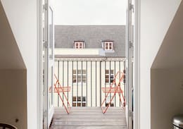 Copenhagen K Apartment | On top/Small Balcony/Elevator/Central Copenhagen