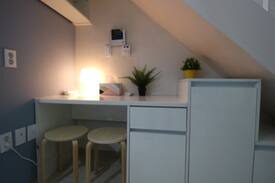 Mapo Apartment | 兰绒/弘大/地铁站2号线/打卡网红/全新智能型loft公寓/屋顶花园/local体验/交通便利