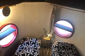 Pukenui House | Houhora Fun and Different Double Single Beds