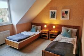 Eberswalde House | Zweibettzimmer mit Waldblick Haus am Schützenplatz