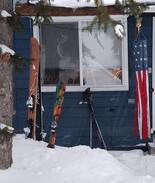 Neihart Cabin | The Blue Haus (Ski Showdown/See Lewis & Clark NF)