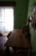Albarraque House | AZULEJOS ROOM bed ,small closet and balcony