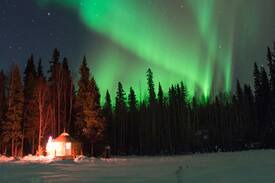 Fairbanks Other | Just Short of Magic Yurt Stay B&B