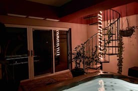 Plattsmouth House | The Cove: Lakeside Beach, Hot Tub, and Indoor Pool