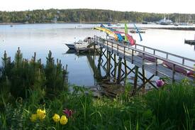 Southwest Harbor Apartment | Starboard II: Waterfront Cottage with Roof Deck