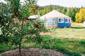 Chewelah Other | Spacious Yurt & Sauna on a Sustainable Farm