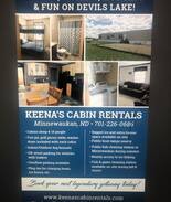 Minnewaukan Cabin | Keena's Cabin Rentals