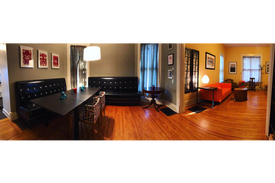 Front Park Apartment | Spacious yet Cozy, West Side Lower with Parking