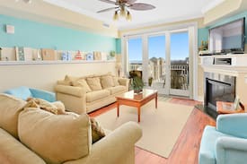 Ocean City Apartment | South Beach 605 (Side)