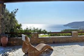 Gavrio House | Stylish villa Philinna, location-amazing pool-view