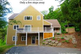 Bartlett House | Thistle Lodge: walk to ski trails on Attitash