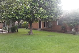 San Bernardino Cabin | CASA QUINTA CON PISCINA, CANCHA DE FÚTBOL, QUINCHO