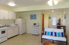 Little Trunk Bay Apartment | Hillside Hideaway Garden Studio