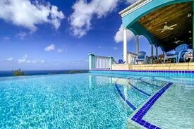 Estate Kings Quarter House | Harbor Lights - 3 BR Villa with Fabulous 160º Views of Charlotte Amalie Harbor!