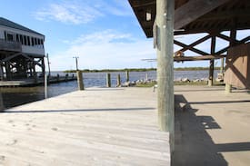 Golden Meadow House | Rusty's Boat:Waterfront in Grand Isle w/ boat access, boat launch & fishing pier