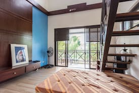 Los Banos House | Spacious room with loft for rent near UPLB w/fibr
