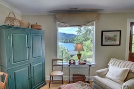 Lake Junaluska Cabin | The Stone Cottage (#1): Postcard Lake & Mtn Views