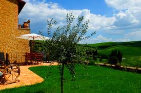 Pienza House | 'Villa i Girasoli' Monticchiello Home with a View
